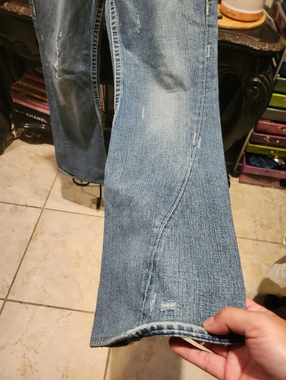 True Religion Joy big T jeans size 31/33